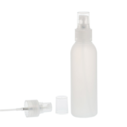 Botella 125 ml HDPE Traslúcido con Vaporizador Traslúcido (24/410) - Botellas HDPE
