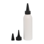 Botella-125ml-blanca-Tapon-Canula-Negro-Rosca