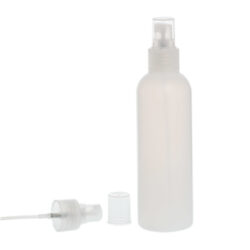 Botella 200 ml HDPE Traslúcido con Vaporizador Traslúcido (24/410) - Botellas HDPE