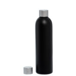Botella-250ml-PEHD-Negra-Tapon-Recambio-Gris