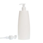 Botella-400ml-PEHD-Oval-Blanco-dosificador-blanco