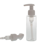 Botella-100ml-PET-Recto-Transparente-Dosificador-Blanco