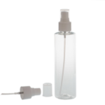 Botella-200ml-PET-Transparente-Vaporizador-Blanco