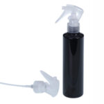 Botella-PET-200-ml-negra-vaporizador-trigger-natural