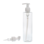 Botella-300ml-PET-Transparente-Dosificador-Blanco
