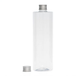 Botella 500 ml PET Transparente con Tapón Aluminio (24/410) - Botellas PET