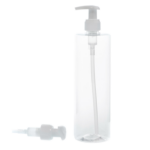 Botella-500ml-PET-Transparente-Dosificador-Blanco