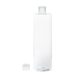 Botella 500 ml PET Transparente con Tapón Traslúcido (24/410) - Botellas PET