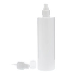 Botella 500 ml PET Blanca con Vaporizador Blanco (24/410) - Botellas PET