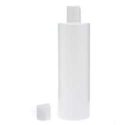 Botella 500 ml PET Blanco con Tapón Disc-Top Blanco (24/410) - Botellas PET