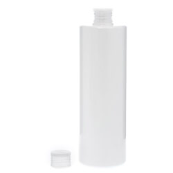 Botella 500 ml PET Blanco con Tapón Traslúcido (24/410) - Botellas PET