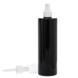 Botella 500 ml PET Negro con Vaporizador Invertido 360º (24/410) - Botellas PET