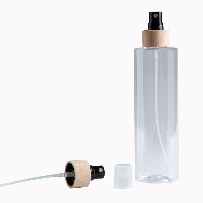 botella-pet-recta-300-transparente-vaporizador-negro-madera