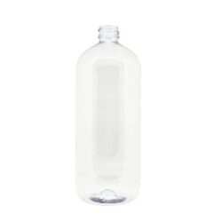 Botella 1.000 ml PET Transparente Hombro curvo 28 410