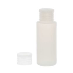 Botella 60 ml HDPE Traslúcido con Tapón de Rosca Traslúcido (24/410) - Amenities