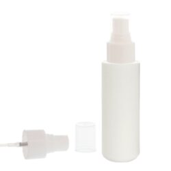Botella 100 ml HDPE Blanco con Vaporizador Blanco (24/410) - Botellas HDPE