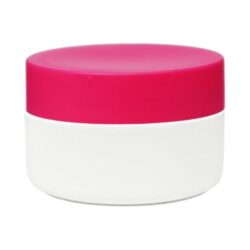 Tarro 200 ml Blanco con Tapa Rubi Red Ø 90 (Base, Tapa y Obturador) - Tarros de PP