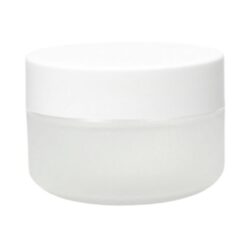 Tarro 200 ml Traslúcido con Tapa Blanco Ø 90 (Base, Tapa y Obturador) - Tarros de PP