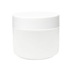Tarro 250 ml Blanco con Tapa Blanco Ø 90 (Base, Tapa y Obturador) - Tarros de PP