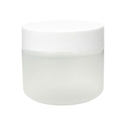 Tarro 250 ml Traslúcido con Tapa Blanco Ø 90 (Base, Tapa y Obturador) - Tarros de PP