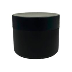 Tarro 250 ml Negro con Tapa Negra Ø 90 (Base, Tapa y Obturador) - Tarros de PP