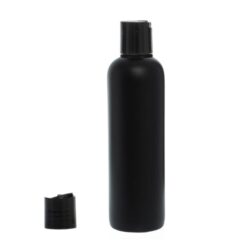 Botella 500 ml HDPE Negro Hombro Curvo Disc Top Negro (28/410) - Botellas