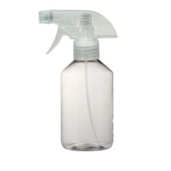 Botella 200 ml PET Transparente con Vaporizador Trigger Traslúcido (28/410) - Botellas PET