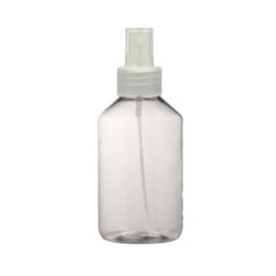 Botella 200 ml PET Transparente con Vaporizador Traslúcido (28/410) - Botellas PET