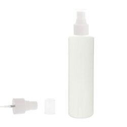 Botella 200 ml PET Blanco con Vaporizador Blanco (24/410) - Botellas PET