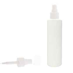 Botella 200 ml PET Blanco con Vaporizador Blanco Invertido (24/410) - Botellas PET