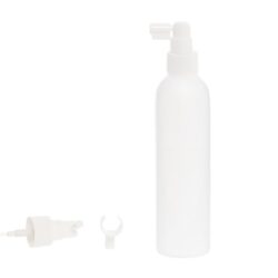 Botella 250 ml HDPE Blanco con Vaporizador Trompeta Blanco (24/410) - Botellas HDPE