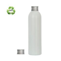 Botella 250 ml HDPE Reciclado con Tapón Aluminio (24/410) - Botellas ECO