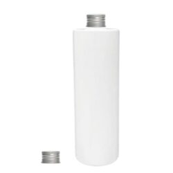 Botella 400 ml PET Blanco con Tapón Aluminio (24/410) - Botellas PET