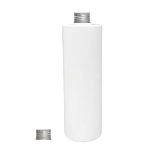 Botella 400 ml PET Blanco con Tapón Aluminio (24/410) - Botellas PET