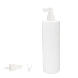 Botella 400 ml PET Blanco con Vaporizador Trompeta Blanco (24/410) - Botellas PET