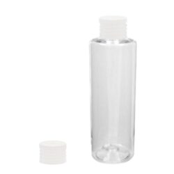 Botella 150 ml PET Transparente con Tapón Blanco (24/410) - Botellas PET