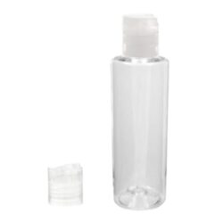 Botella 150 ml PET Transparente con Tapón Disc-Top Traslúcido (24/410) - Botellas PET