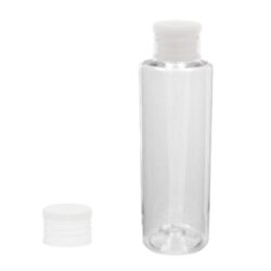 Botella 150 ml PET Transparente con Tapón Traslúcido (24/410) - Botellas PET
