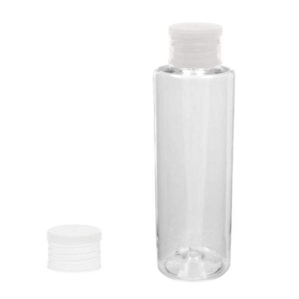 Botella 150 ml PET Transparente con Tapón Traslúcido (24/410) - Botellas PET