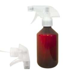Botella 250 ml PET Topacio con Pistola Trigger Traslúcido (28/410) - Botellas PET