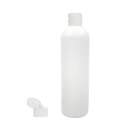 Botella 500 ml HDPE Blanco Hombro Curvo Bisagra Blanco (28/410) - Botellas