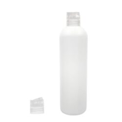 Botella 500 ml HDPE Blanco Hombro Curvo Disc Top Traslucido (28/410) - Botellas