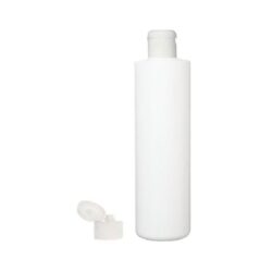 Botella 500 ml HDPE Blanca con Tapón Bisagra Blanco (28/410) - Botellas