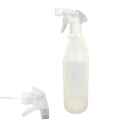 Botella 750 ml HDPE Traslúcido con Pistola Spray Traslúcido (28/410) - Botellas HDPE