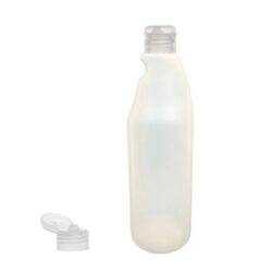 Botella 750 ml HDPE Traslúcido con Bisagra Traslucido (28/410) - Botellas HDPE