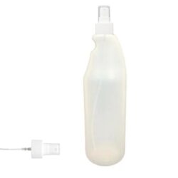 Botella 750 ml HDPE Traslúcido con Vaporizador Blanco (28/410) - Botellas HDPE