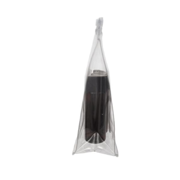 Neceser Transparente con: 5 botellas 30 ml topacio con tapones negros - Imagen 2