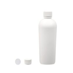 Botella 500 ml HDPE Blanca Hombro Curvo con Tapón Precinto de Seguridad Blanco (28/410) - Botellas